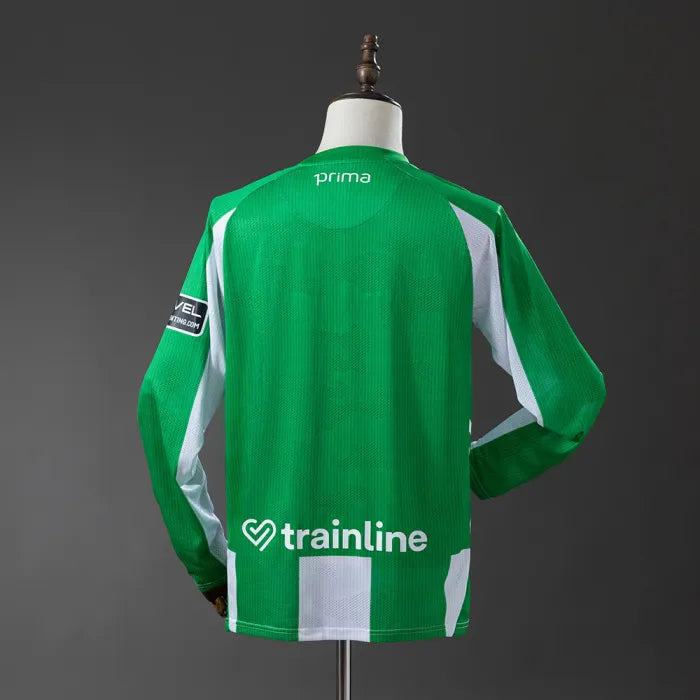 Real Betis Jersey 25/26 Home Football Kit Long Sleeves