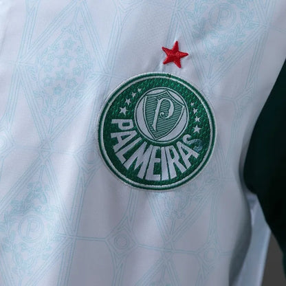 Palmeiras Windbreaker 2025/26 White Football Kit