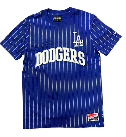 New Era Men's Los Angeles Dodgers Pinstripe T-Shirt
