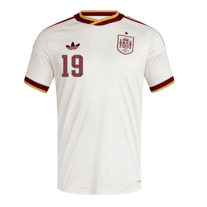 LAMINE YAMAL #19 Mens Spain World Cup Away Jersey 2026