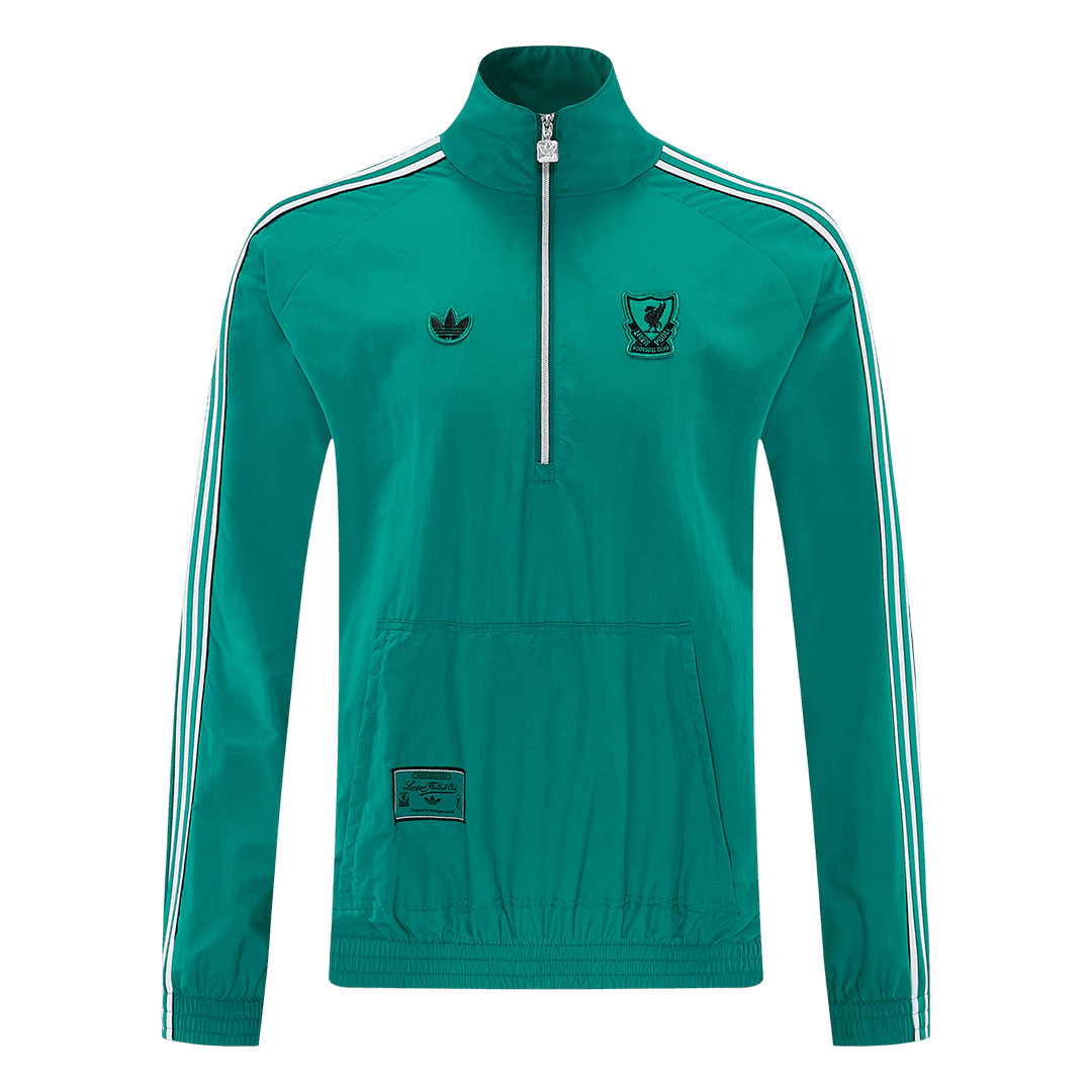 2026 Liverpool Green Windbreaker Jacket