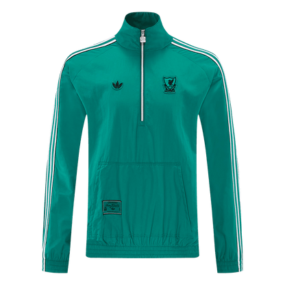 2026 Liverpool Green Windbreaker Jacket