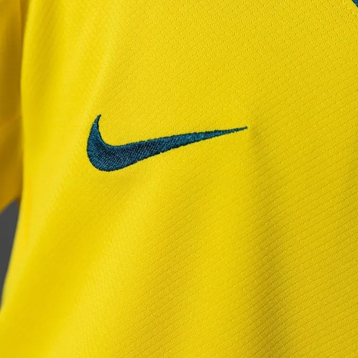 Kids Brazil Home Jersey 2026 World Cup Football Kit Soccer Shirt