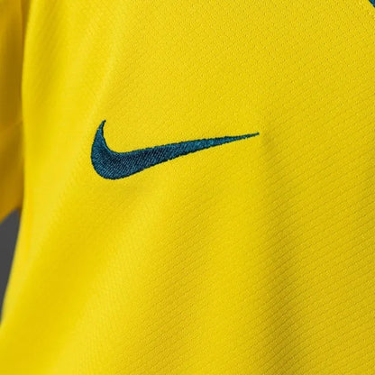 Kids Brazil Home Jersey 2026 World Cup Football Kit Soccer Shirt