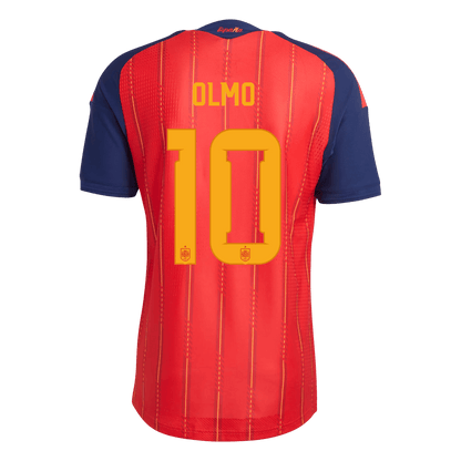 OLMO #10 Mens Spain World Cup Home Jersey 2026 - Player Version (Slim Fit)