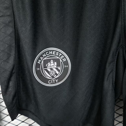 Player Version Manchester City Black Shorts 25/26 Football Kit Soccer Jersey