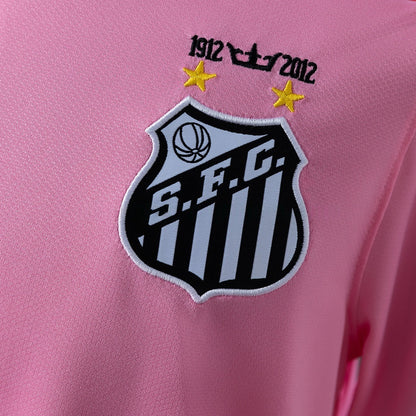Santos Jersey 2012/13 Pink Retro Football Kit Soccer Shirt