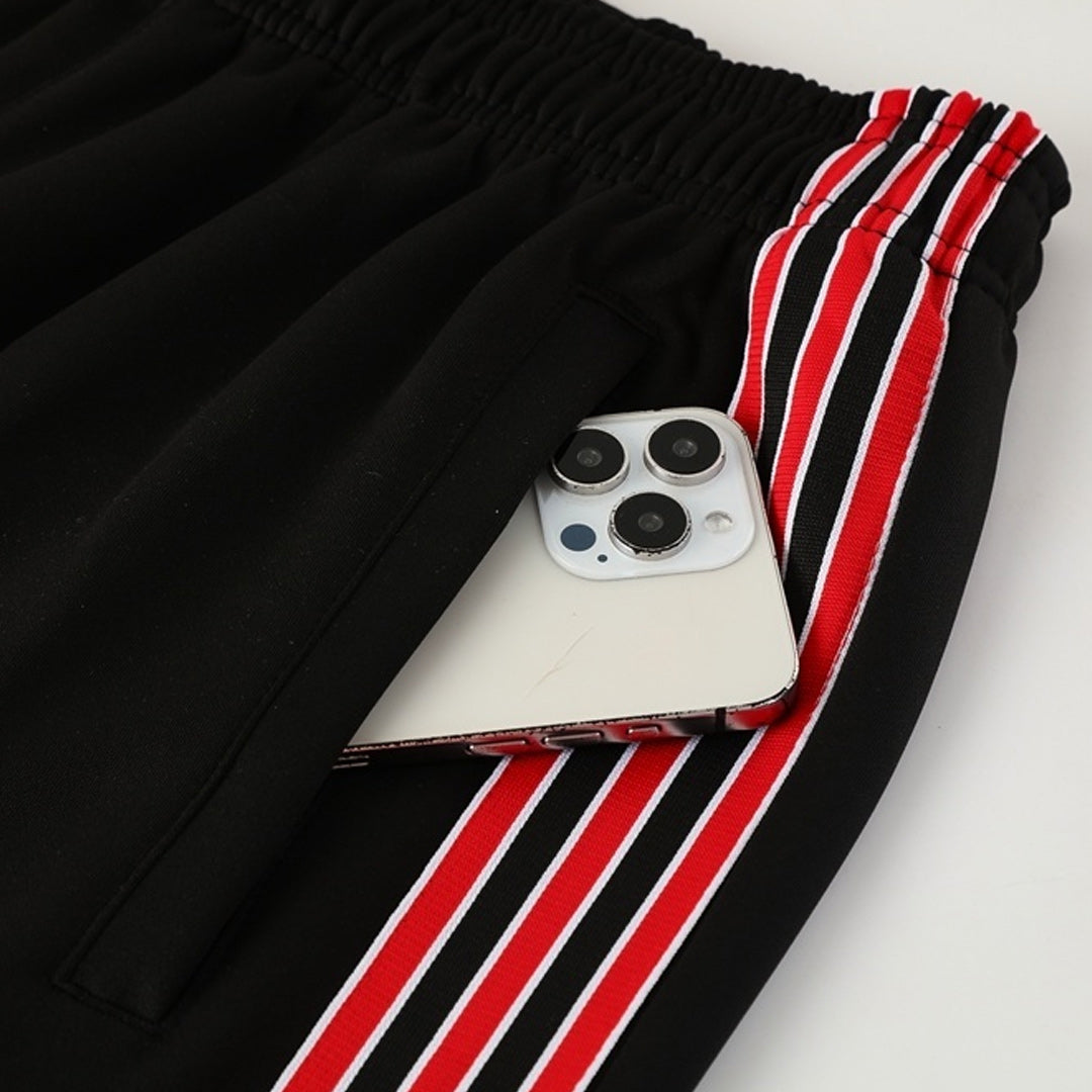 Manchester United 2025/26 Red&Black Training Tracksuit Kit (Top+Pants)
