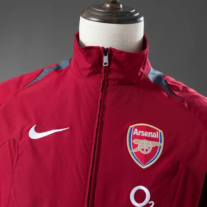 Arsenal Windbreaker 2005-06 Football Kit Soccer Jersey