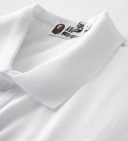 Bape Polo Men's and Women's T-shirt Short Sleeve