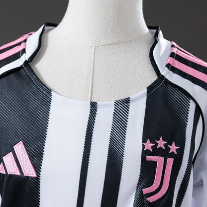 Kids Juventus Jersey 25/26 Home Football Kit