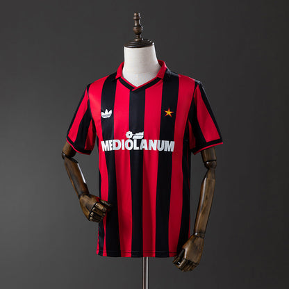 AC Milan Jersey 1990-91 Home Retro Football Kit