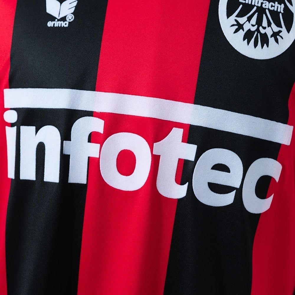 Frankfurt Home Jersey 1983-1984 Retro Long Sleeves Football Kit Soccer Shirt