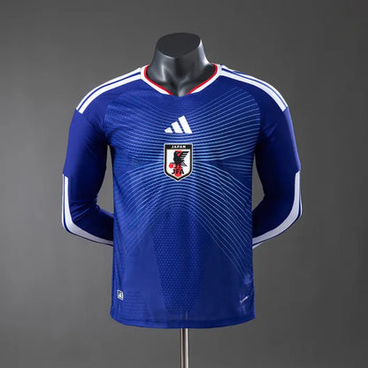 Player Version Japan Home Jersey 2026 World Cup Football Kit Long Sleeves