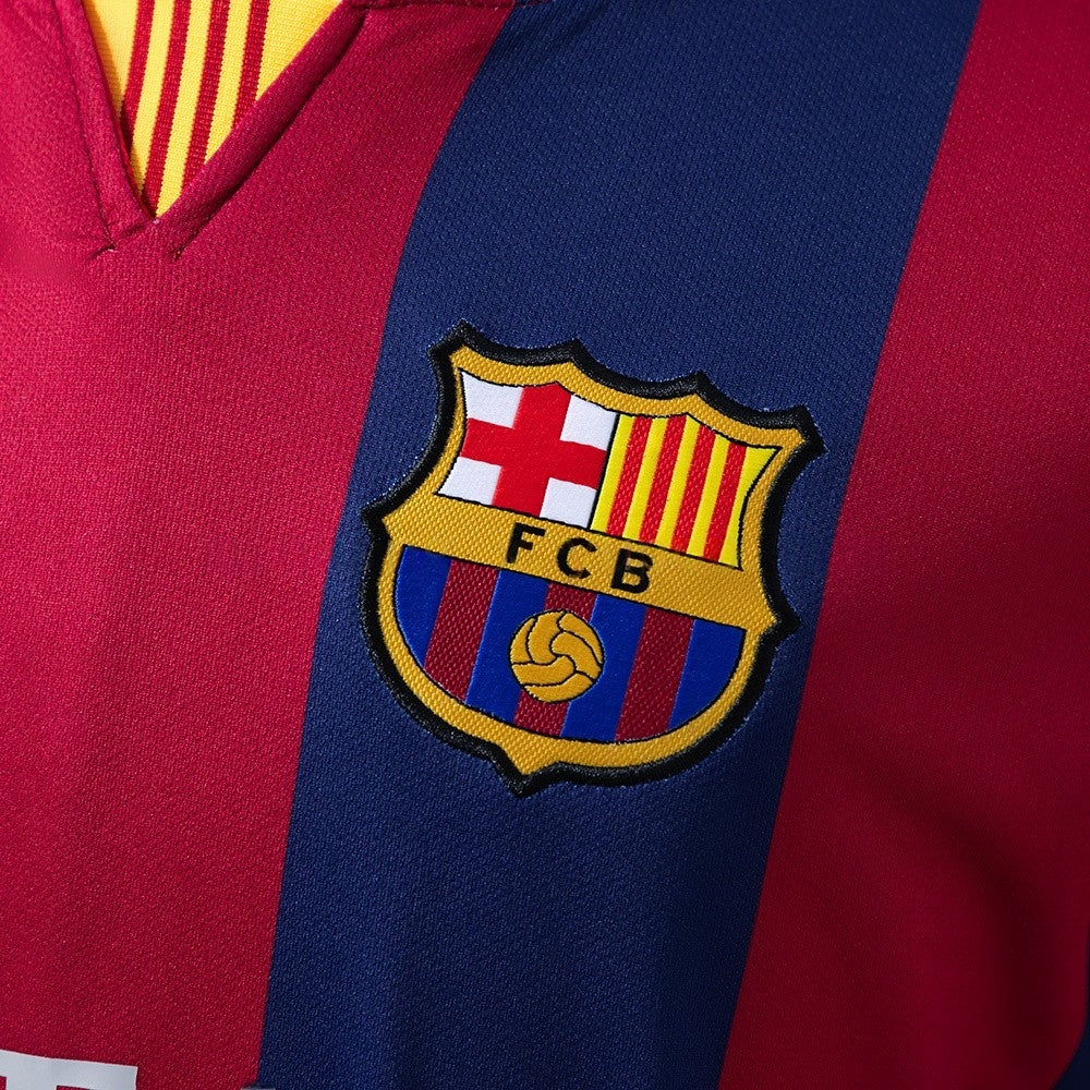 Barcelona Jersey 2014/15 Home Retro Football Kit