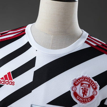 Manchester United Third Jersey 2020-21 Retro Football Kit Soccer Shirt
