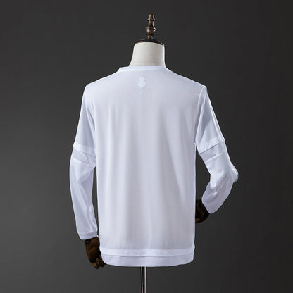 Real Madrid Jersey 2015-16 Home Retro Kit Long Sleeves