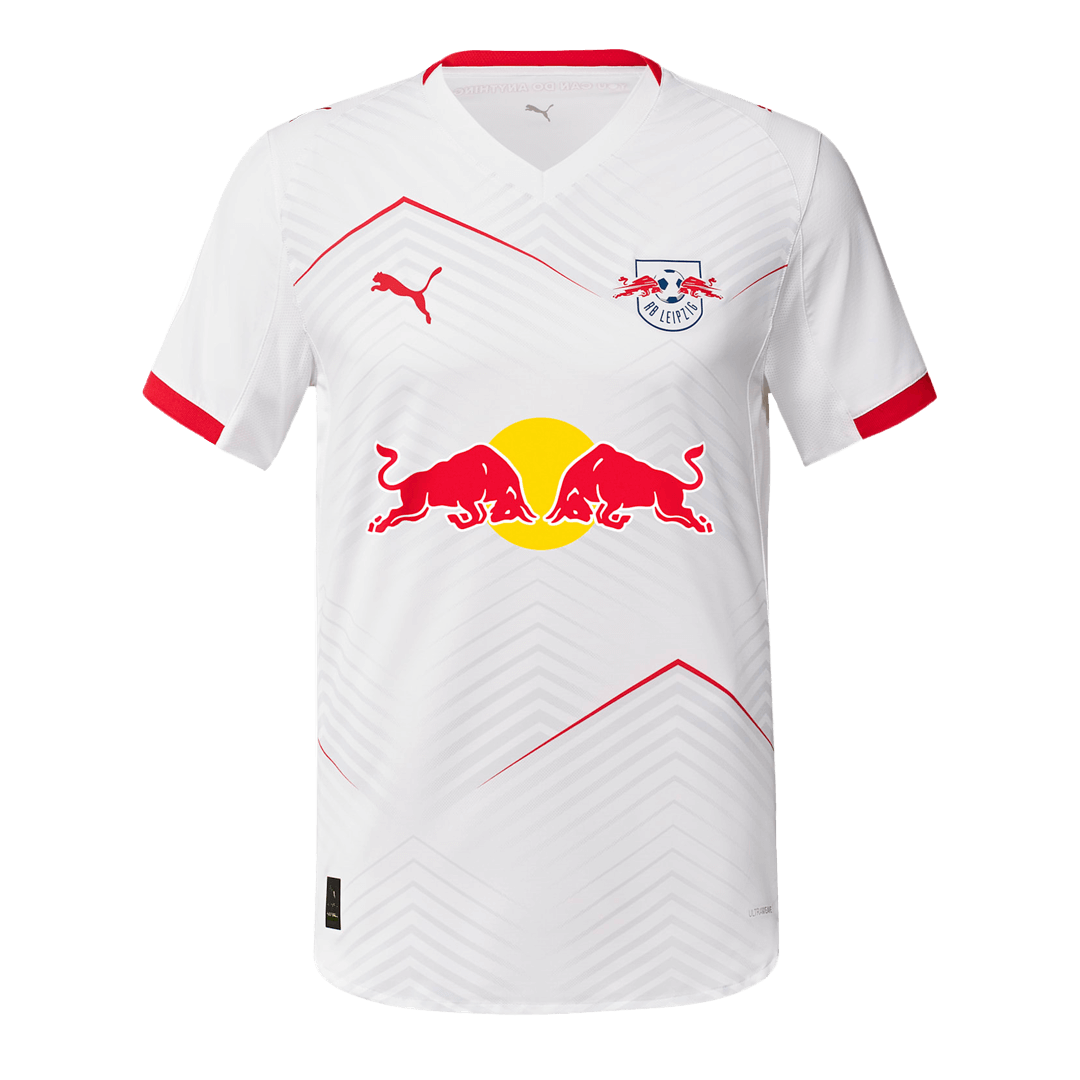 Mens RB Leipzig Home Jersey 2025/26 - Player Version (Slim Fit)