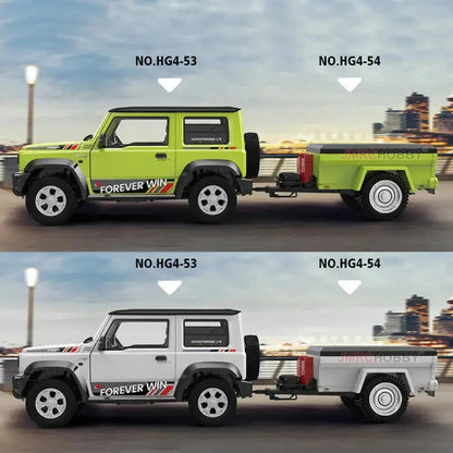 HG Toyota 4Runner 1/18 4WD RC Rock Crawler with LED & Sound