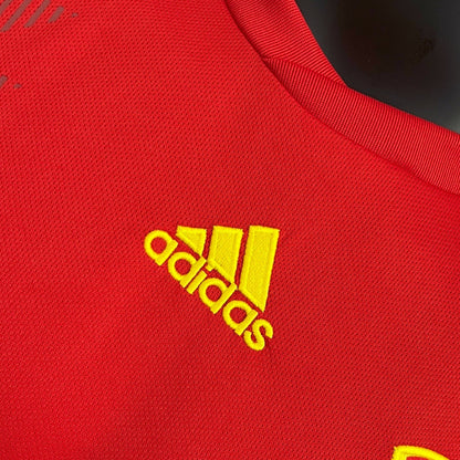 Retro Spain Jersey 2018 Home Football Kit Soccer Jersey