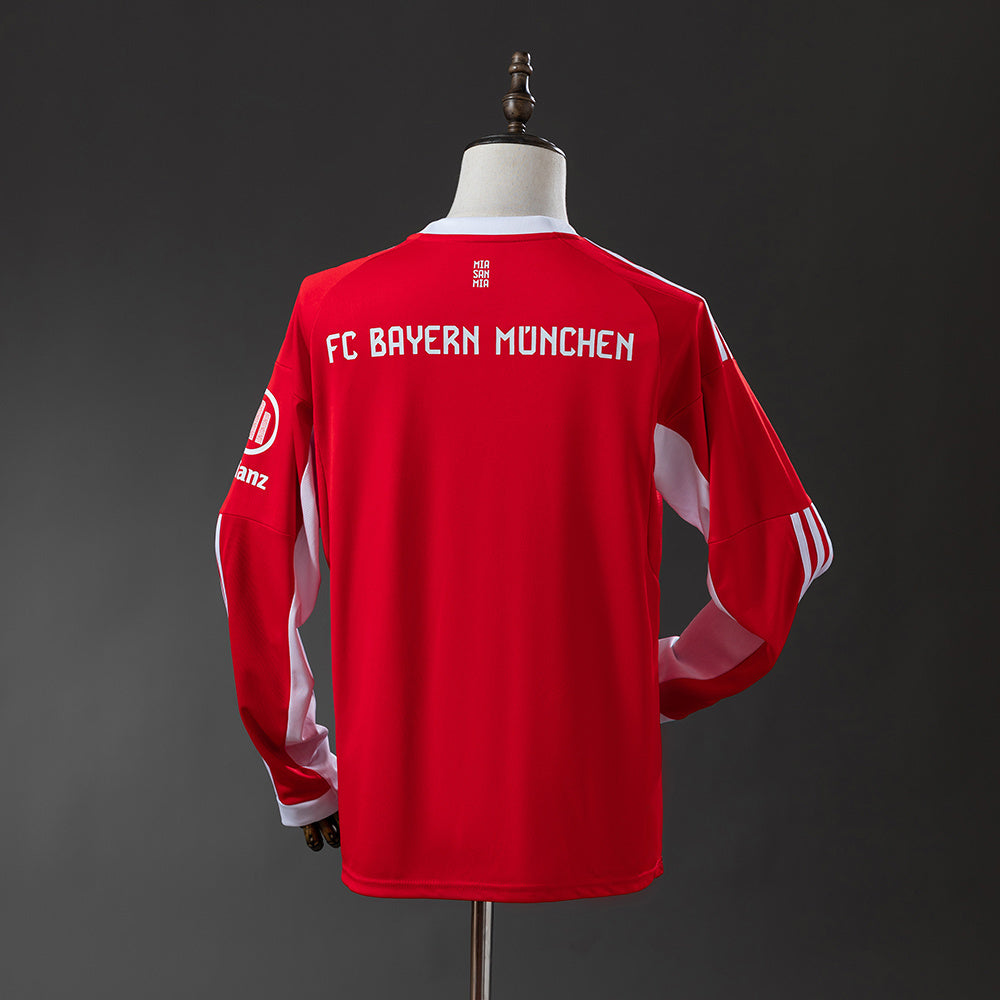 Bayern Munich Jersey 25/26 Home Football Kit Long Sleeves