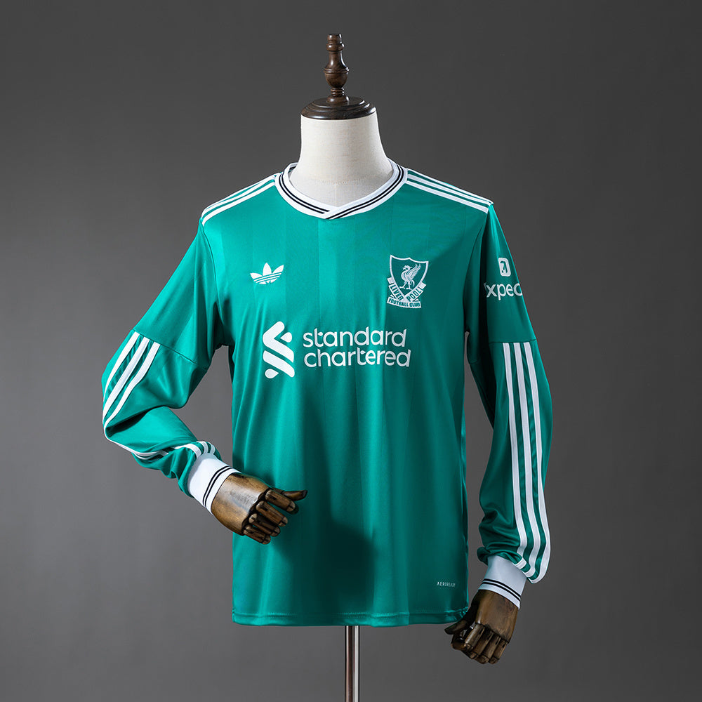 Liverpool Jersey 25/26 Third Football Kit Long Sleeves
