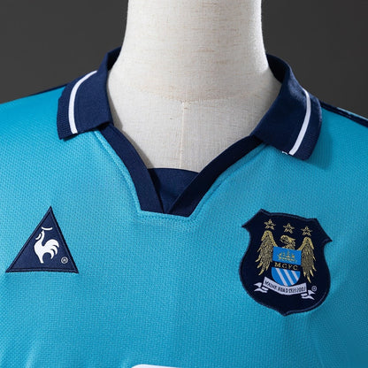 Manchester City Jersey 2001-03 Home Retro Football Kit