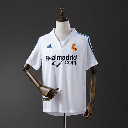 Real Madrid Jersey 2001-02 Retro Home Football Kit