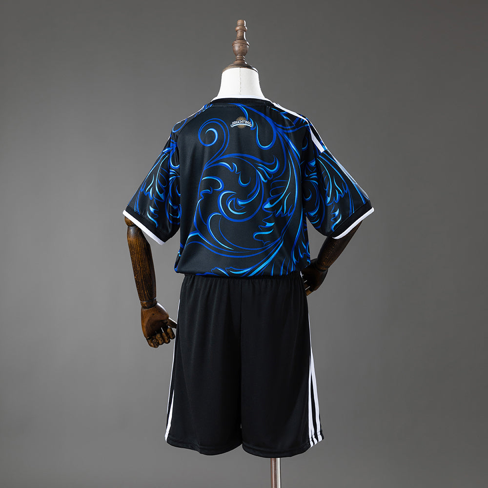 Kids Argentina Away Jersey 2026 World Cup Football Kit Soccer Shirt