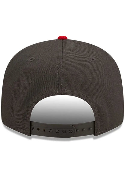 New Era Texas Rangers 2-Tone Color Pack Snapback Hat - Grey/Scarlet