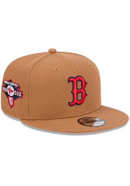 New Era Boston Red Sox  Color Pack 9FIFTY Snapback Hat-Light Bronze