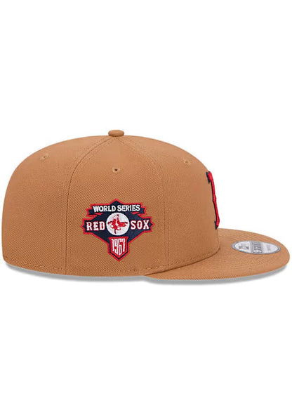 New Era Boston Red Sox  Color Pack 9FIFTY Snapback Hat-Light Bronze