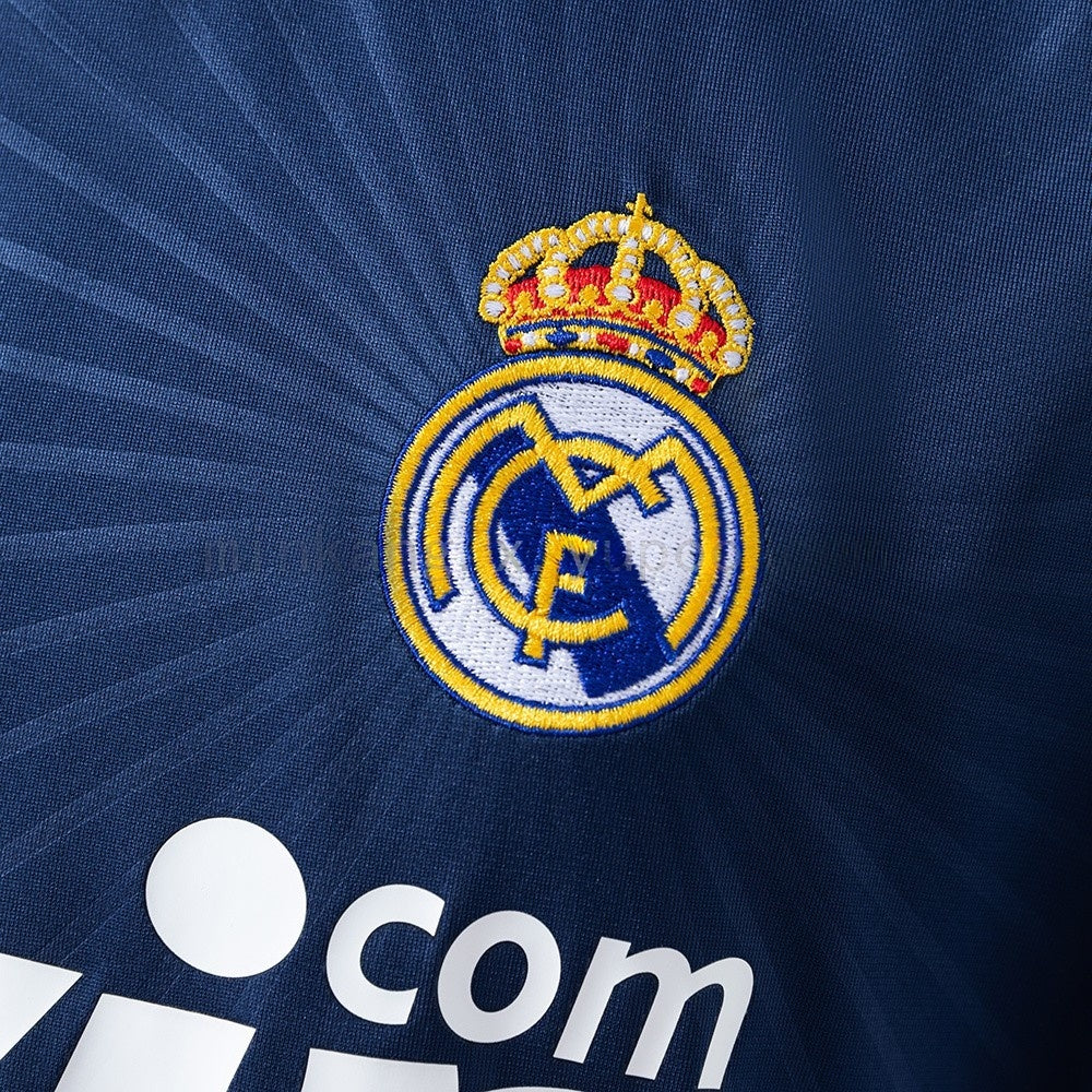 Real Madrid Jersey 2010-11 Away Retro Kit Long Sleeves
