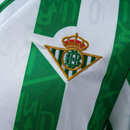 Real Betis Jersey 1994-95 Home Retro Football Kit