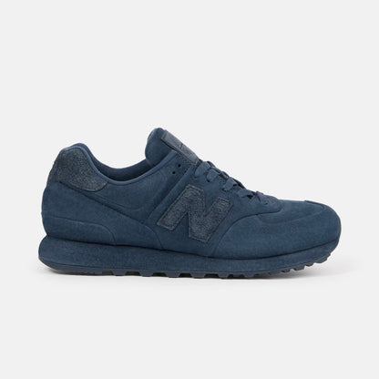 Stone Island | New Balance 574 Ghost Trainers in Slate Blue