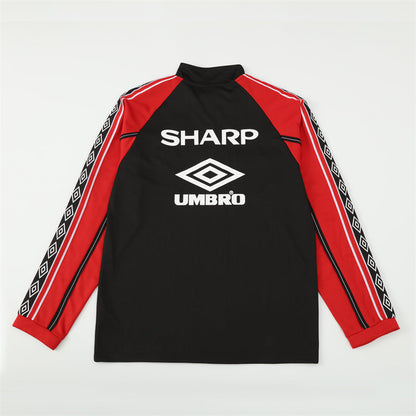 Retro Manchester United Training Tracksuits 1998-99 Football Kit Soccer Jersey
