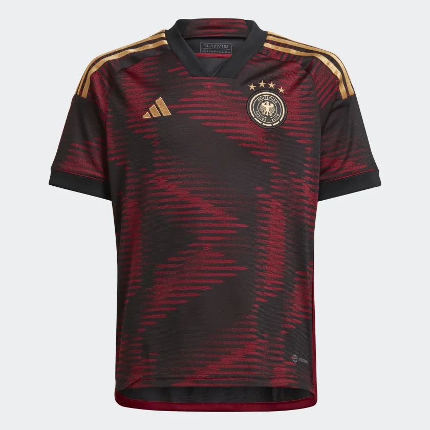 ADIDAS YOUTH GERMANY AWAY STADIUM JERSEY 2022