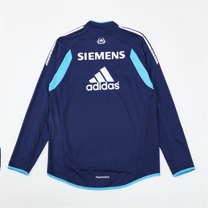 Retro Real Madrid Training Tracksuits 2005-06 Football Kit Soccer Jersey