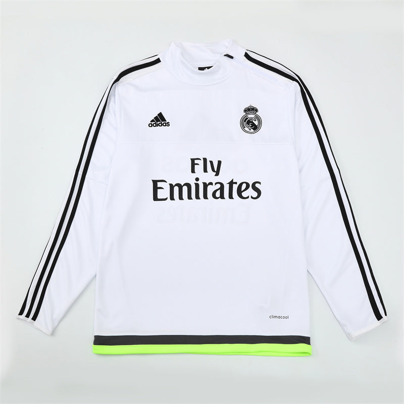 Retro Real Madrid Training Tracksuits 2015-16 Football Kit Soccer Jersey