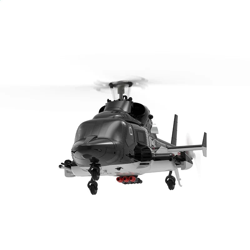 YUXIANG F02 Airwolf RC Helicopter Auto Stabilized 6CH 6-Axis Gyro Optical Flow Positioning Helicopter