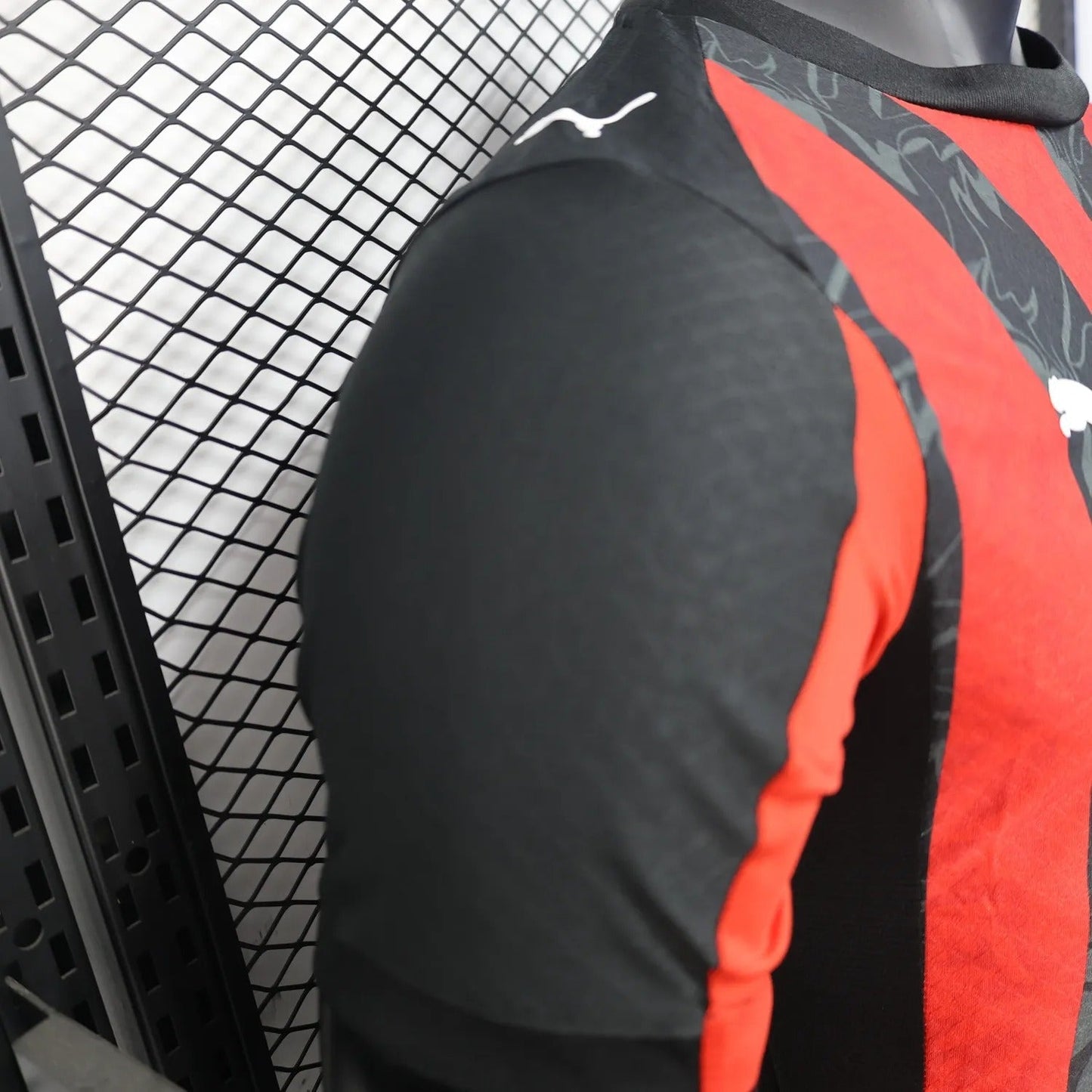 player version ac milan jersey 25/26 home football kit soccer jersey