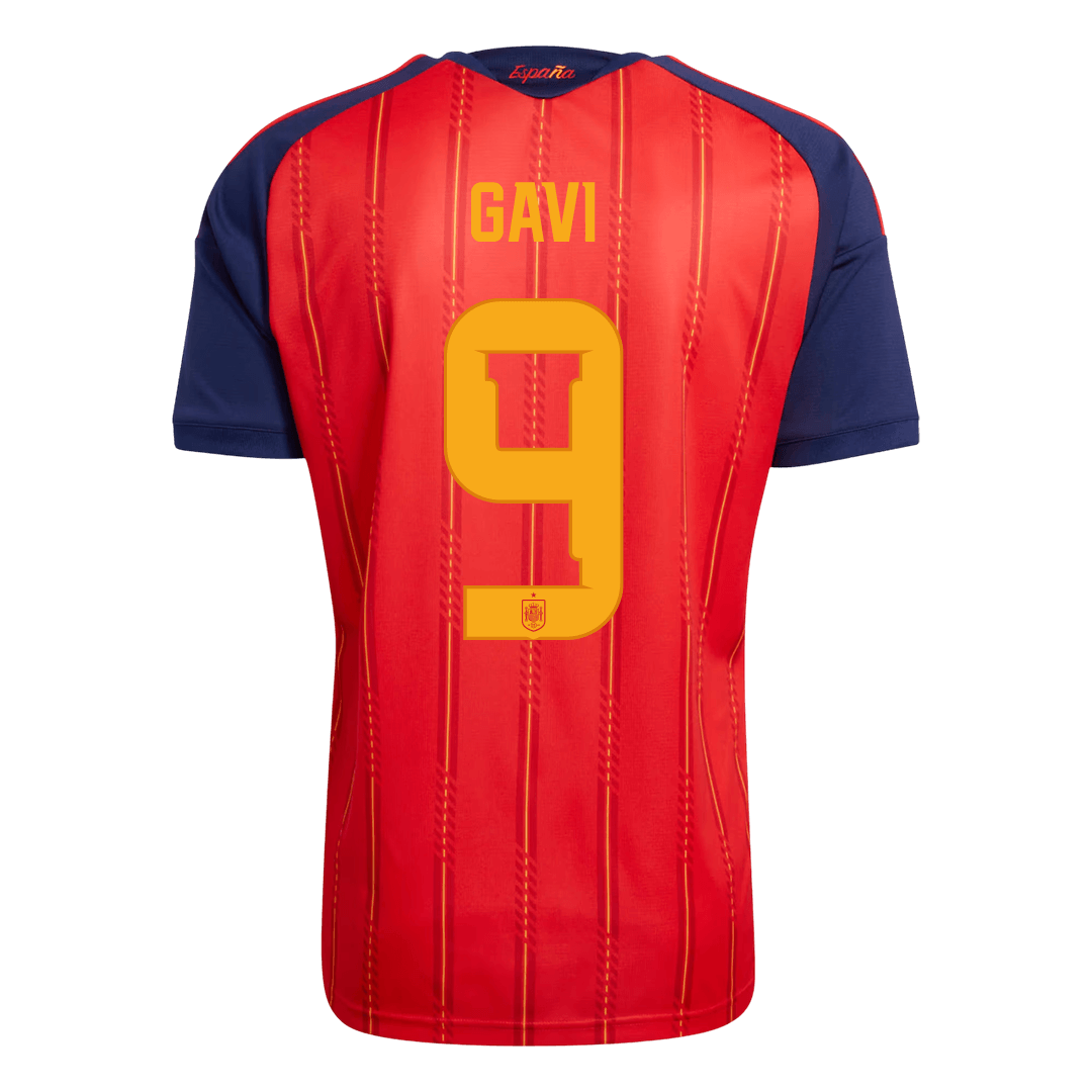 GAVI #9 Mens Spain World Cup Home Jersey 2026 [PREMIUM]