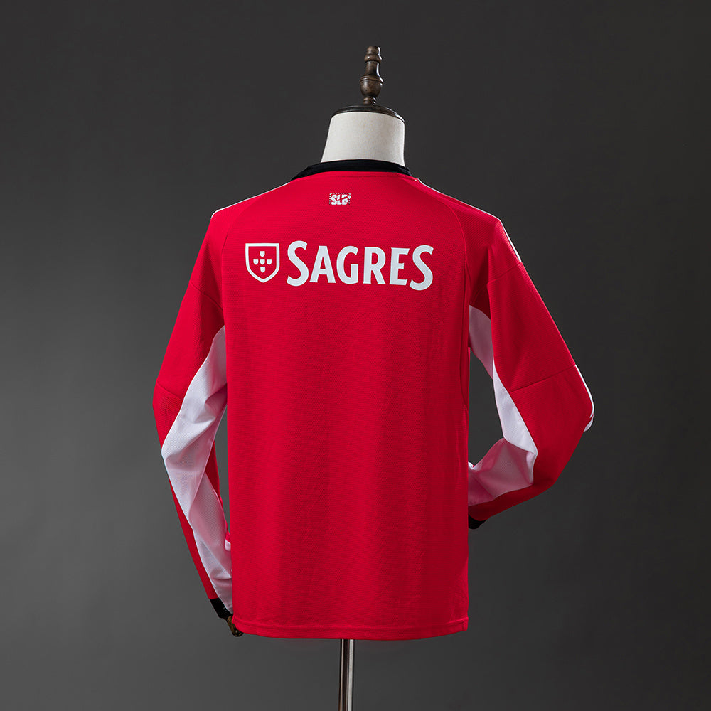 Benfica Jersey 25/26 Home Long Sleeves Football Kit