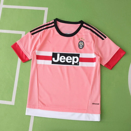 Juventus F.C. Away Retro Kids Kit 15/16 Season