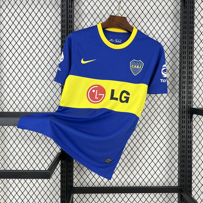 Retro Boca Juniors Jersey 2010-11 Home Football Kit Soccer Jersey