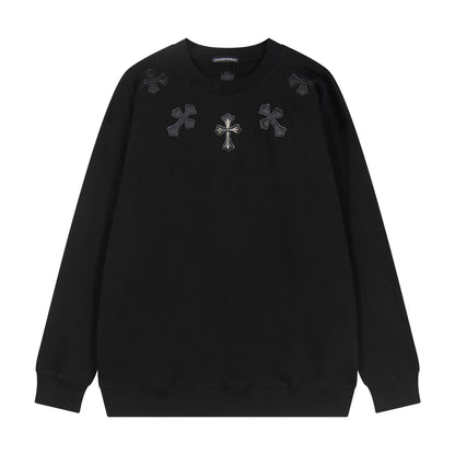 Chrome Hearts Men's Long-Sleeve T-shirtSweatshirt TQ14