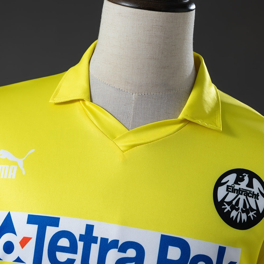 Frankfurt Away Jersey 1993-95 Retro Long Sleeves Football Kit Soccer Shirt