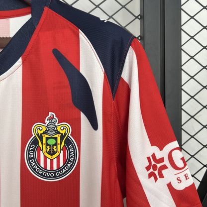 Chivas Jersey 25/26 Home Football Kit Soccer Jersey