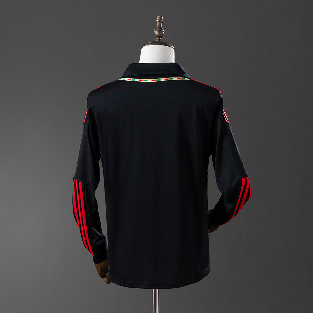 AC Milan Jersey 2011-12 Away Retro Football Kit Long Sleeves