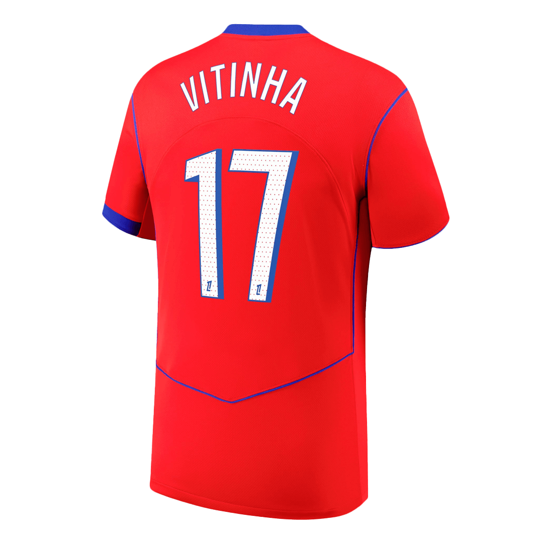 VITINHA #17 Mens PSG Third Jersey 2025/26